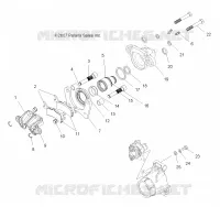 FRENO POSTERIORE CALIPER