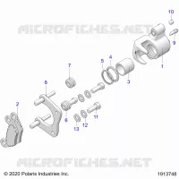 BRAKES, PINZA POSTERIORE