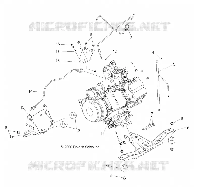 MOTORE, MOUNTING
