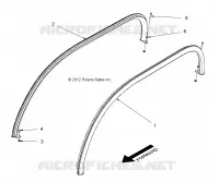 TETTO RAILS, 4 PASSENGER