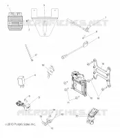 REGOLATORE, RELAYS, SENSORI and ECU