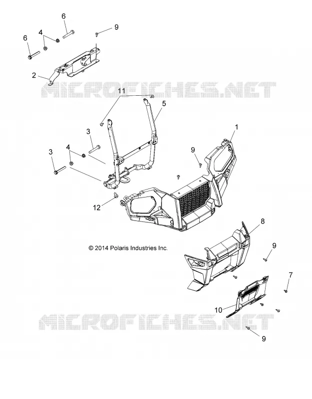 PARAURTI ANTERIORE AND MOUNTING