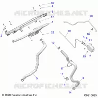 ENGINE, SISTEMA DI RAFFREDDAMENTO, RADIATOR