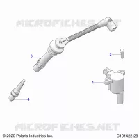 ELETTRICO, IGNITION COIL, WIRE AND SPARK PLUG