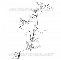 INSIEME DELLO STERZO POST Magnum 2x4 W957544 (4926852685B006)