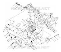 ENGINE AND SUPPORTO MARMITTA  (4913511351005A)
