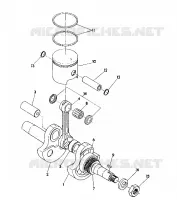 PISTONEEE   ALBERO MOTORE  STAR LITE (4921332133029A)