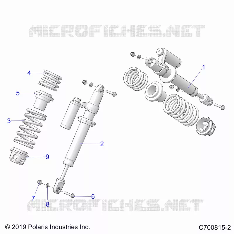 SOSPENSIONI ANTERIORI SHOCK MOUNTING