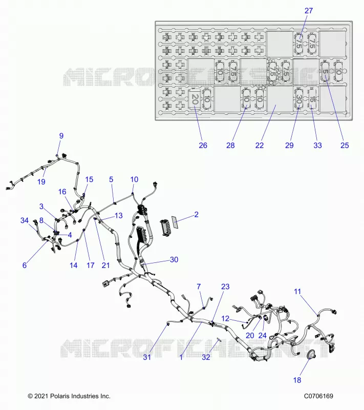 ELETTRICO, WIRE HARNESS