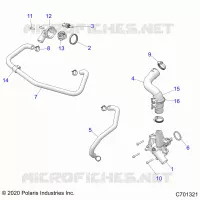 MOTORE, WATERPUMP AND BYPASS