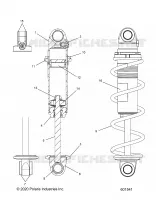 SUSPENSION, SHOCK ANTERIORE TRACK MONOTUBE