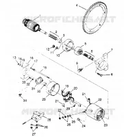AVVIAMENTO MOTORE RXL TOURING 0950869 (4928982898D006)