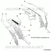 CARROZZERIA POSTERIORE FENDERS AND BEZELS