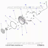 MOTORE, ADAPTER, BELLHOUSING AND CRANK SENSOR