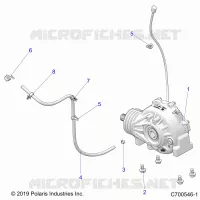TRASMISSIONE, FRONT GEARCASE MOUNTING