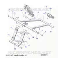 SUSPENSION, ANTERIORE COPPIA ARM