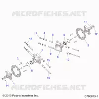 SUSPENSION, PORTAPACCHI POSTERIORE
