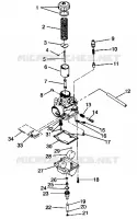CARBURATORE WIDETRAK LX 0942064 (49250425040034)