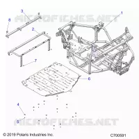 CHASSIS, MAIN TELAIO