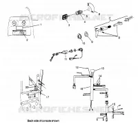 ACCENSIONE   cablaggio 500 0972764,  EUROPEAN 500 E972764,  500 SKS 0972 (4938393839B002)