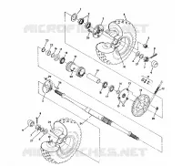 TRAZIONE POSTERIORE MONTAGGIO 350 4X4 / W928139 (4922832283020A)
