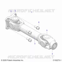 DRIVE TRAIN, PROP POSTERIORE ALBERO