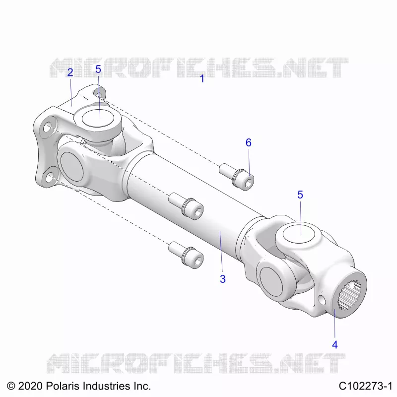 DRIVE TRAIN, PROP POSTERIORE ALBERO