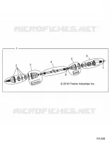 TRASMISSIONE, FRONT HALF SHAFT