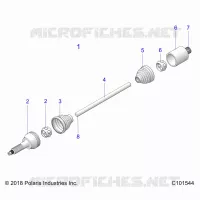 DRIVE TRAIN, POSTERIORE ALBERO
