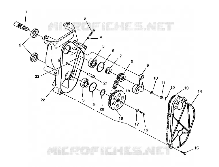 carter della catena ASSEMBLY  RXL/0930768 and RXL SKS/0930568 (4922992299017A)