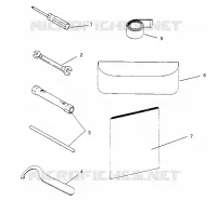 KIT DI STRUMENTI XLT RMK 0960956, XLT SKS 0960556 and EUROPEAN XLT SKS E960556 (4931813181D003)
