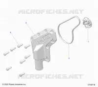MOTORE, WATERPUMP IMPELLER AND COVER