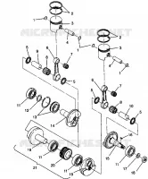 PISTONEEE   ALBERO MOTORE CLASSIC 0942865 AND  CLASSIC TOURING 0942875 (4924962496037A)