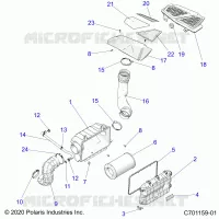 ENGINE, PRESA D'ARIA SYSTEM