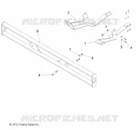 TELAIO, OPZIONI, BUMPER AND MOUNT, FRONT, RUGGED