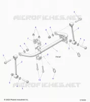 SUSPENSION, FRONT BARRA DI STABILIZZAZIONE