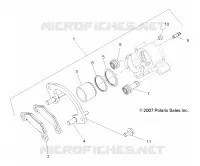FRENO POSTERIORE CALIPER