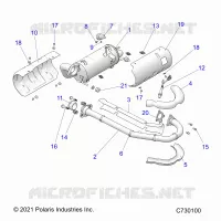 ENGINE, IMPIANTO DI SCARICO