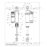 SOSPENSIONE POSTERIORE SHOCK INTERNALS