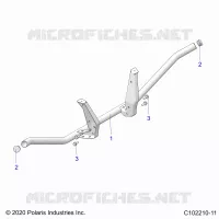 CARROZZERIA POSTERIORE RACK SUPPORT