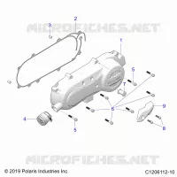 TRASMISSIONE, CLUTCH COVER AND DUCTING