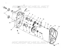 carter della catena ASSEMBLY  440 XCR SP X951660 (4932833283B009)