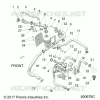 ENGINE, RAFFREDDAMENTO SYSTEM, BOTTLE/HOSES