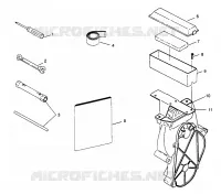 KIT DI STRUMENTI 500 0972764,  EUROPEAN 500 E972764,  500 SKS 0972564, EUROPEAN 500 (4938393839C013)