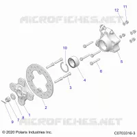 SUSPENSION, PORTAPACCHI POSTERIORE