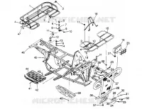 PARAURTI / PORTAPACCHI MOUNTING SPORTSMAN 4X4 W948040 (4926842684A007)