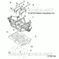 CHASSIS, TELAIO PRINCIPALE AND SKID PLATES