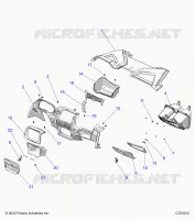 CRUSCOTTO AND GLOVEBOX  RC- Z23ASK99A4 (C703212)