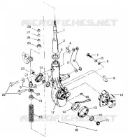 ANTERIORE MONTANTE MONTAGGIO SWEDISH 4x4 400L S948140 (4926912691B005)