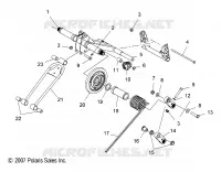 SUSPENSION, POSTERIORE COPPIA ARM